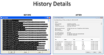 History Details Before & After